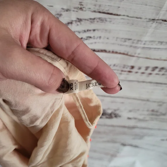 J.Crew XS Embroidered Siesta Drop Waist Mini - Picture 3 of 3